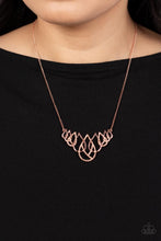 Load image into Gallery viewer, Thunderstruck Teardrops - Copper - Paparazzi Accessories