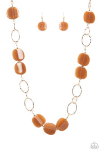 Posh Promenade - Brown - Paparazzi Accessories