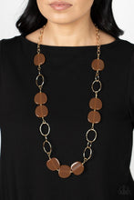 Load image into Gallery viewer, Posh Promenade - Brown - Paparazzi Accessories