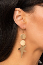 Load image into Gallery viewer, Star Bizarre - Gold - Paparazzi Accessories