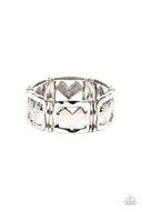 Legendary Lovers - Silver -Paparazzi Accessories