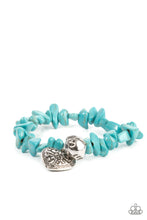 Load image into Gallery viewer, Love You to Pieces - Blue - Paparazzi Accessories
