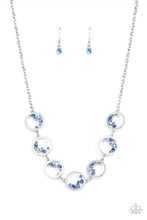 Load image into Gallery viewer, Blissfully Bubbly - Blue - Paparazzi Accessories
