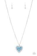 Heart Full of Luster - Blue - Paparazzi Accessories