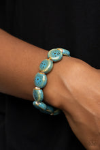 Load image into Gallery viewer, Earthy Entrada - Blue - Paparazzi Accessories