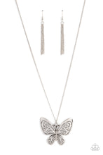 Load image into Gallery viewer, Butterfly Boutique - Silver - Paparazzi Accessories