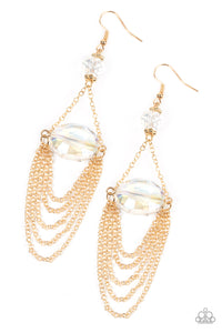 Ethereally Extravagant - Gold - Paparazzi Accessories