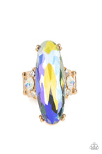 Load image into Gallery viewer, Interdimensional Dimension - Gold - Paparazzi Accessories