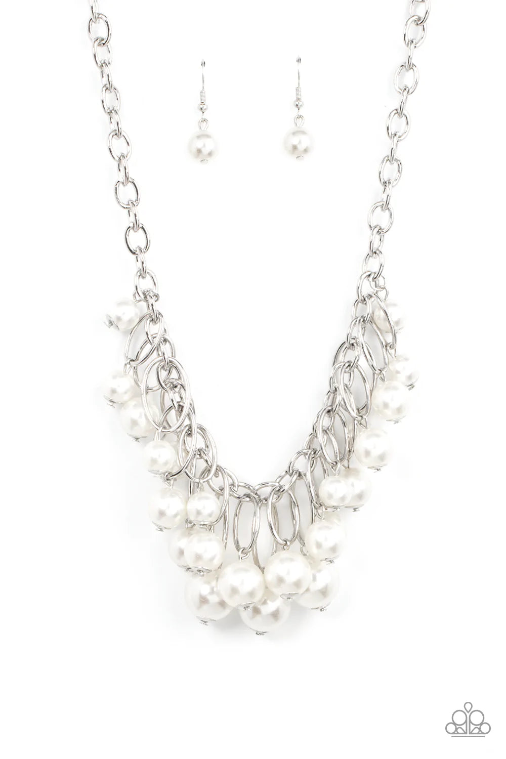 Powerhouse Pose - White - Paparazzi Accessories