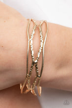 Load image into Gallery viewer, A Narrow ESCAPADE - Gold - Paparazzi Accessories