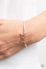 Load image into Gallery viewer, Did I FLUTTER? - Rose Gold - Paparazzi Accessories