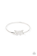 Load image into Gallery viewer, Did I FLUTTER? - Silver - Paparazzi Accessories
