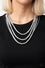 Load image into Gallery viewer, Mechanical Mania - Silver - Paparazzi Accessories