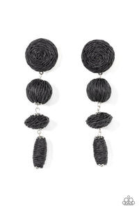 Twine Tango - Black - Paparazzi Accessories