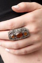 Load image into Gallery viewer, Castle Terrace - Brown - Paparazzi Accessories