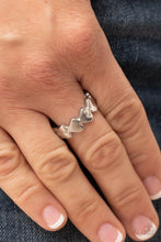 Load image into Gallery viewer, Rhythm of Love - Silver - Paparazzi Accessories