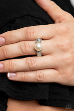 Load image into Gallery viewer, A-List Applique - White - Paparazzi Accessories