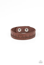 Load image into Gallery viewer, Haute Heartbeat - Brown - Paparazzi Accessories