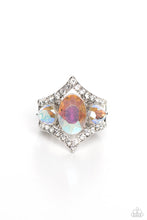 Load image into Gallery viewer, Bow Down to Dazzle - White - Paparazzi Accessories