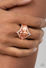 Load image into Gallery viewer, Bow Down to Dazzle - Copper - Paparazzi Accessories