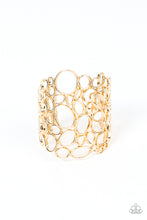 Load image into Gallery viewer, All Turned Around - Gold - Paparazzi Accessories