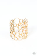 All Turned Around - Gold - Paparazzi Accessories