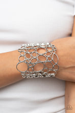 Load image into Gallery viewer, All Turned Around - Silver - Paparazzi Accessories