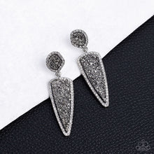 Load image into Gallery viewer, Druzy Desire - Silver - Paparazzi Accessories