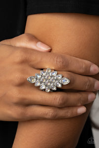 Combustible Iridescence - White - Paparazzi Accessories