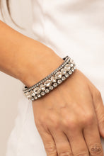 Load image into Gallery viewer, Mega Megawatt - Black - Paparazzi Accessories