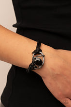 Load image into Gallery viewer, Keep Your Distance - Black - Paparazzi Accessories