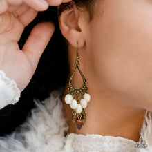 Load image into Gallery viewer, Adobe Air - Brass - Paparazzi Accessories