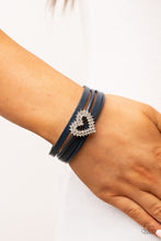 Load image into Gallery viewer, Wildly in Love - Blue - Paparazzi Accessories