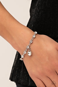 True Love Trinket - Truly Lovely - White - Paparazzi Accessories