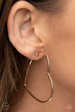 Load image into Gallery viewer, Harmonious Hearts - Gold - Paparazzi Accessories