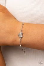 Load image into Gallery viewer, Heartachingly Adorable - White - Paparazzi Accessories