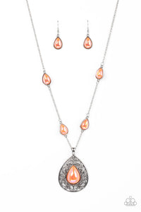 Magical Masquerade - Orange - Paparazzi Accessories