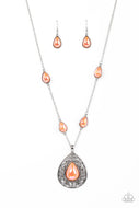 Magical Masquerade - Orange - Paparazzi Accessories