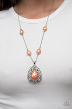 Load image into Gallery viewer, Magical Masquerade - Orange - Paparazzi Accessories