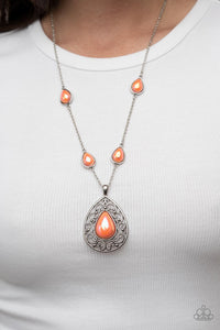 Magical Masquerade - Orange - Paparazzi Accessories