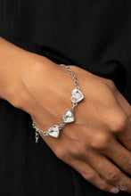 Load image into Gallery viewer, Little Heartbreaker - White - Paparazzi Accessories
