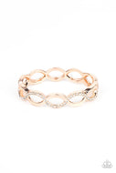 Tailored Twinkle - Rose Gold - Paparazzi Accessories