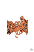 Load image into Gallery viewer, Butterfly Breeze - Brown - Paparazzi Accessories