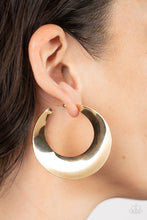 Load image into Gallery viewer, Power Curves - Gold - Paparazzi Accessories