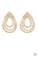 Load image into Gallery viewer, Take a POWER Stance - Gold - Paparazzi Accessories