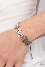 Load image into Gallery viewer, Put a WING on It - Silver - Paparazzi Accessories