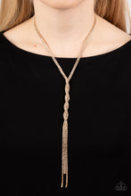 Load image into Gallery viewer, Impressively Icy - Gold - Paparazzi Accessories