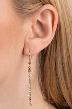 Load image into Gallery viewer, Impressively Icy - Gold - Paparazzi Accessories