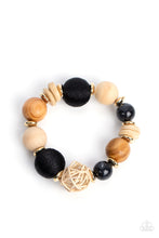 Load image into Gallery viewer, Happily Homespun - Black - Paparazzi Accessories