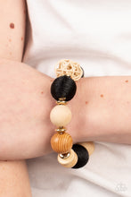 Load image into Gallery viewer, Happily Homespun - Black - Paparazzi Accessories